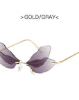 Gradient Color Butterfly Wings Sunglasses