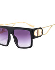 Trendy Large Frame Square Sunglasses