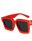 Men's Square Large Frame Sunglasses