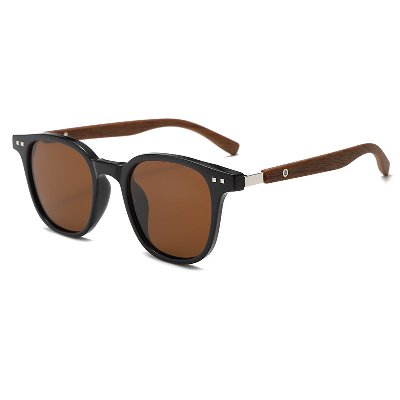 Woodgrain Legs Polarized Sunglasses