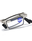 Lightweight Metal Folding Portable Presbyopic Reading Glasses 36009