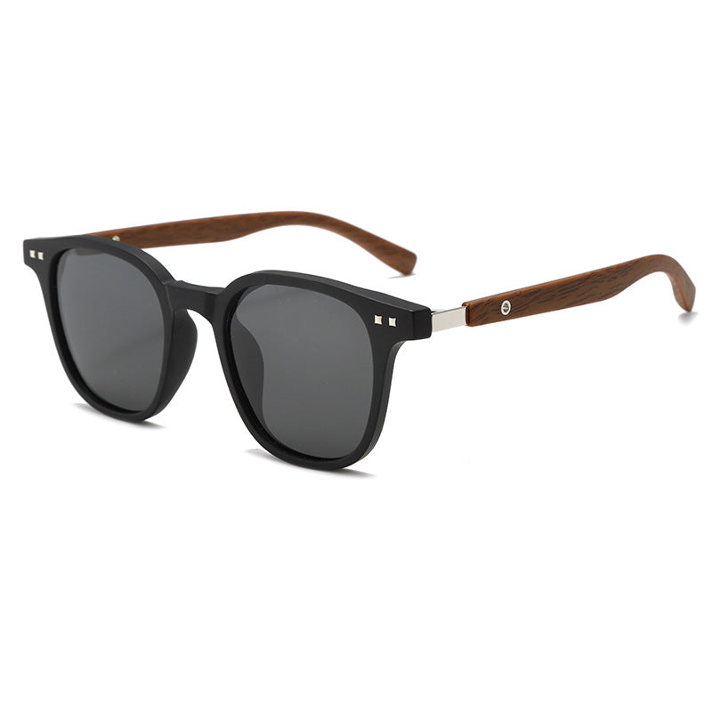 Woodgrain Legs Polarized Sunglasses