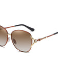 Women's Polarized Two-Color Gradient Sunglasses 609
