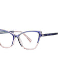 TR90 Colorful Cat's Eye Small Frame Glasses
