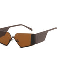 Retro Rimless Y2K Sunglasses