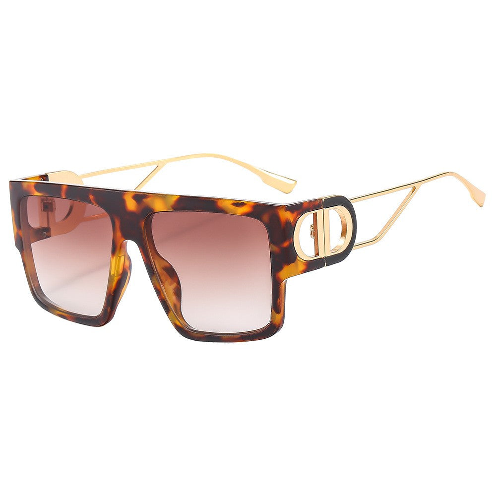 Trendy Large Frame Square Sunglasses