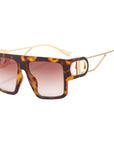 Trendy Large Frame Square Sunglasses