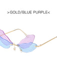 Gradient Color Butterfly Wings Sunglasses