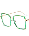 Big Frame Square Anti Blue Light Glasses
