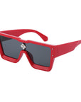 Large Frame Millionaire Sunglasses