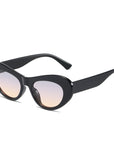 Oval Frame Candy Colored Sunglasses