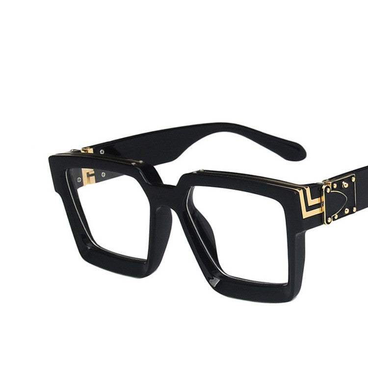 Men's Square Large Frame Sunglasses