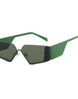 Retro Rimless Y2K Sunglasses