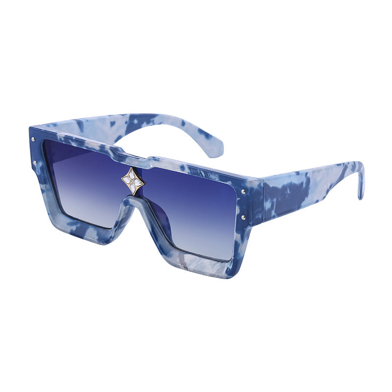 Large Frame Millionaire Sunglasses