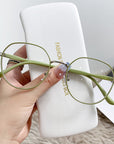 Round Metal Anti-Blue Light Glasses 08036