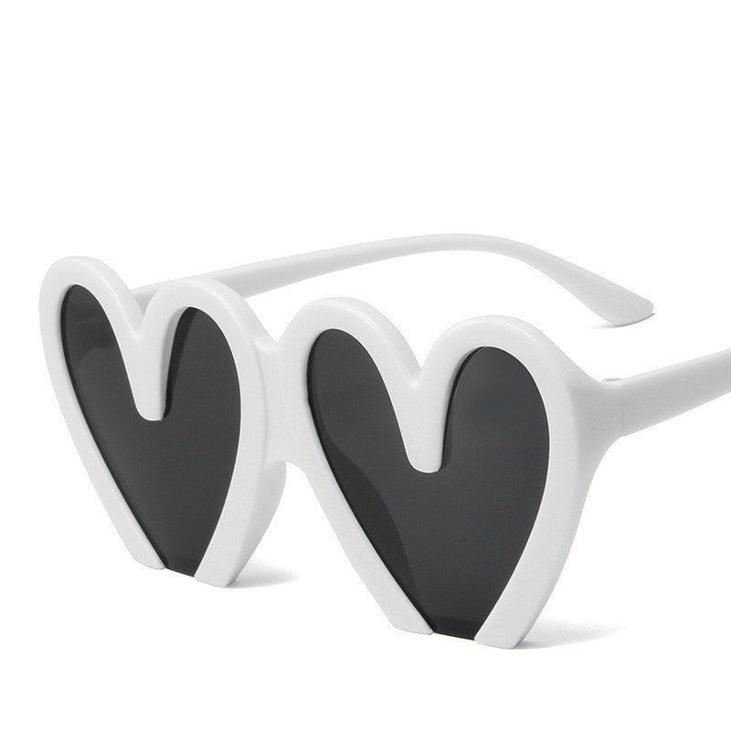 Funny Love Heart Sunglasses