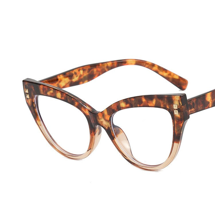 Cat Eye Rivet Optical Frame