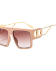 Trendy Large Frame Square Sunglasses