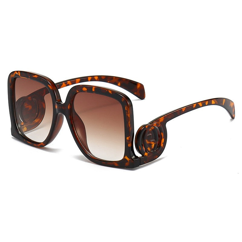 Large Frame Square Sunglasses