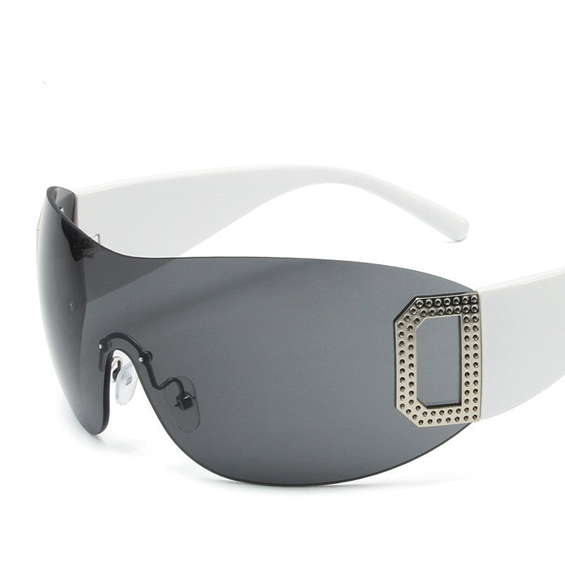 Y2K Letter Sunglasses 8029