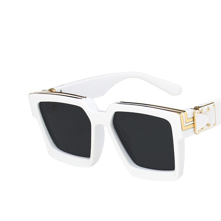 Men's Square Large Frame Sunglasses