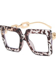 Square  Anti-Blue Light Chain Glasses