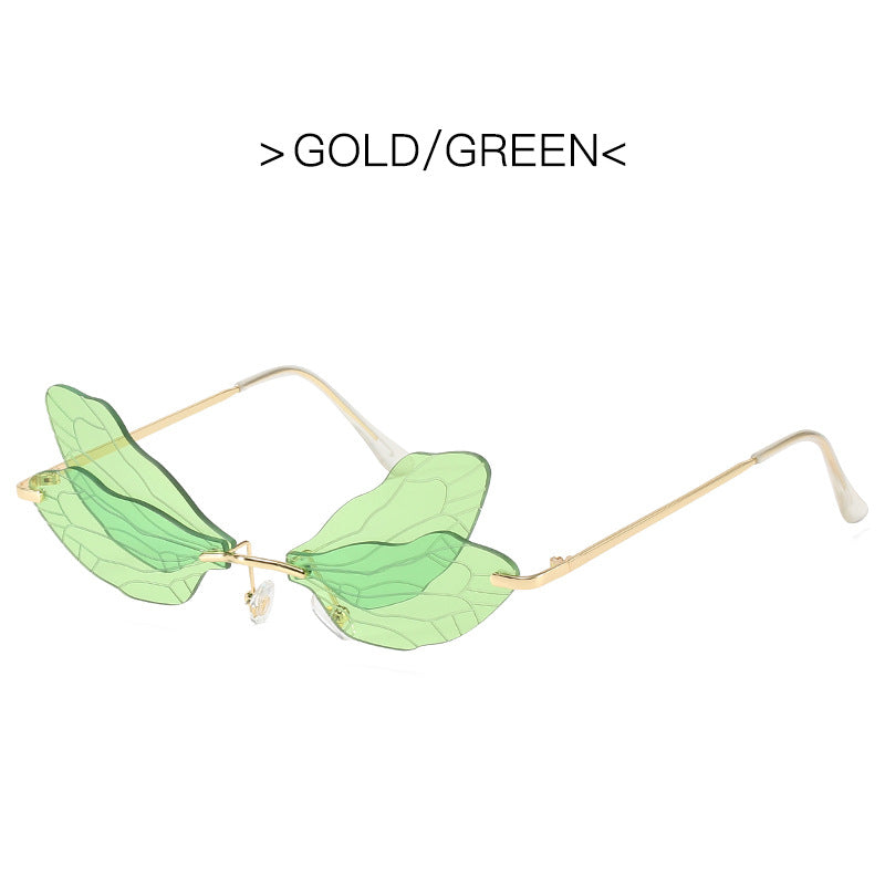 Gradient Color Butterfly Wings Sunglasses
