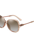Women's Diamond Studded Polarized Color Changing Sunglasses A644