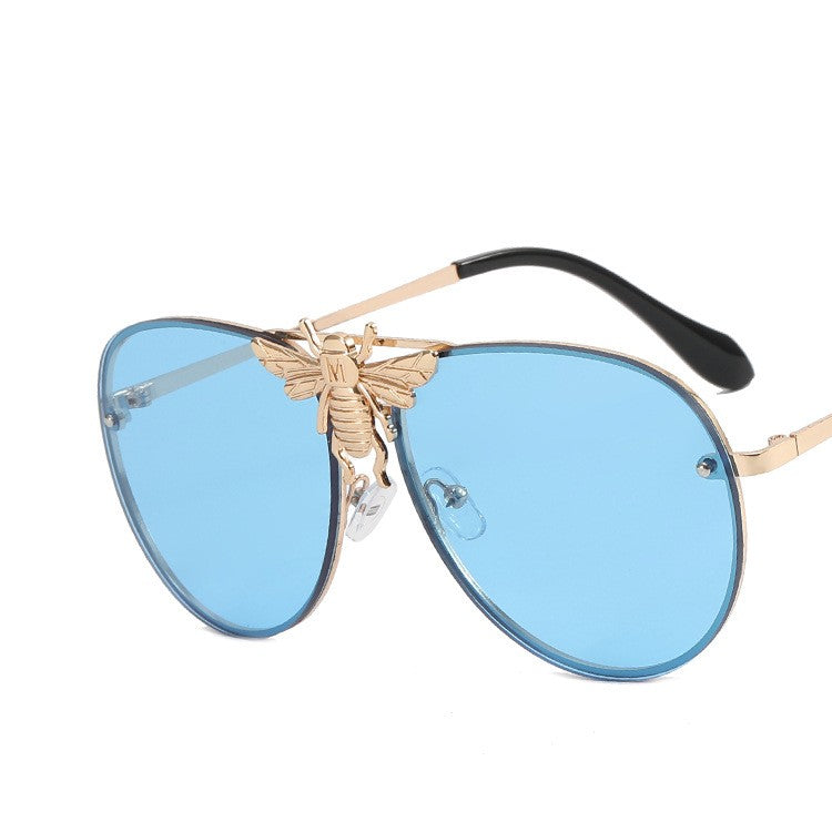 Metal Bee Sunglasses