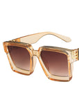 Men's Square Large Frame Sunglasses