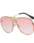 Metal Bee Sunglasses