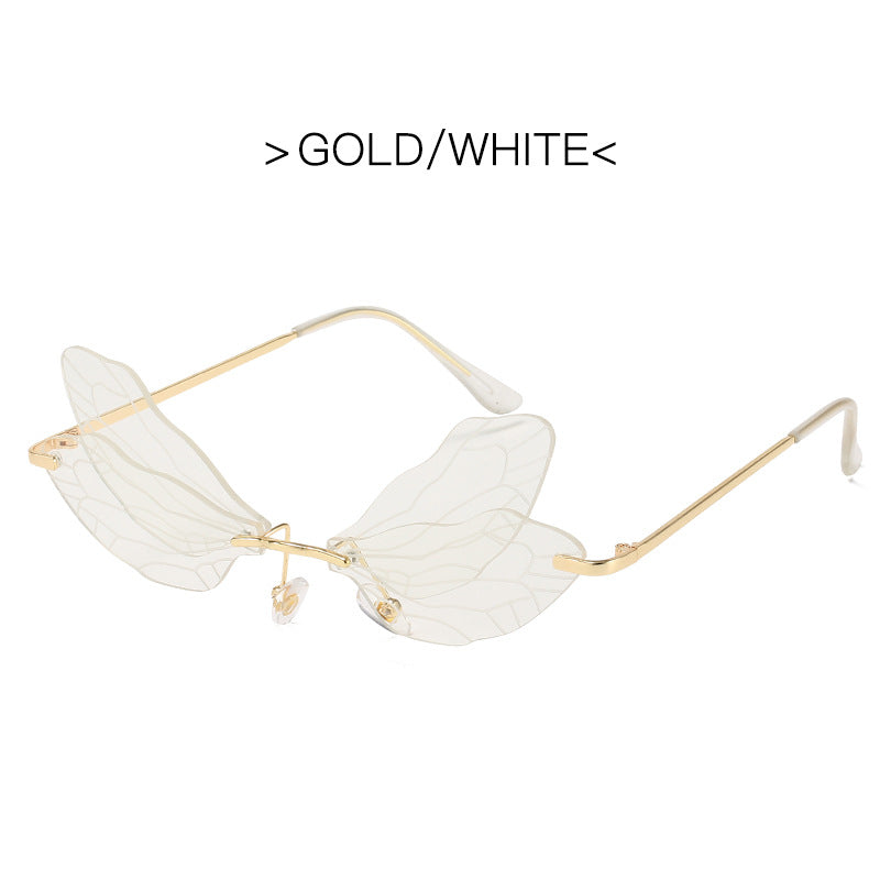 Gradient Color Butterfly Wings Sunglasses