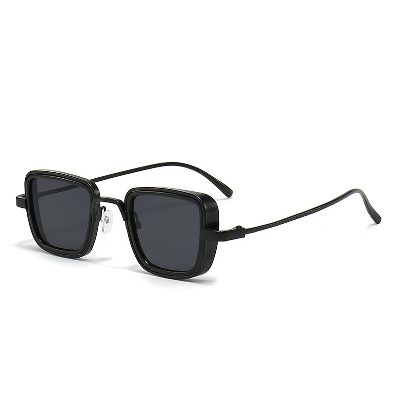 Men's Retro Thick Edge Metal Sunglasses