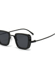 Men's Retro Thick Edge Metal Sunglasses