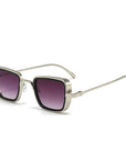 Men's Retro Thick Edge Metal Sunglasses