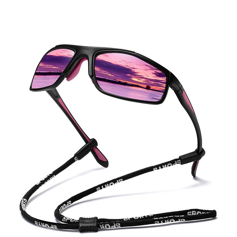 TR90 Discoloration Color Changing Cycling Sports Sunglasses 3027