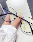 Metal Anti-Blue Light Glasses