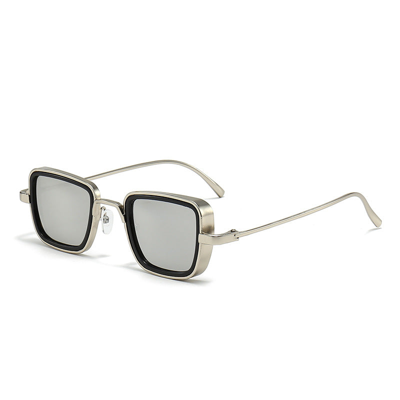 Men's Retro Thick Edge Metal Sunglasses
