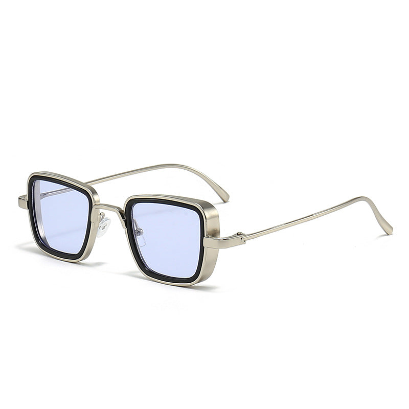Men's Retro Thick Edge Metal Sunglasses