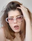 Diamond Heart Sunglasses